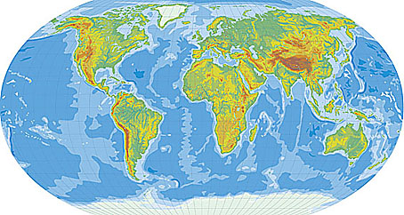 map of the world